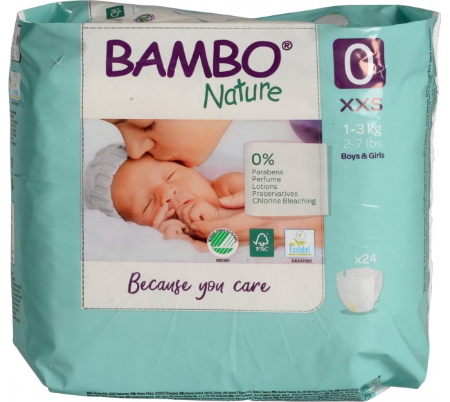 Bambo nature T0 1-3kg